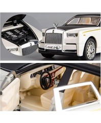 ® 1/32 Phantom Model Car Zinc Alloy Pull Back Toy Diecast Toy Cars with Openable