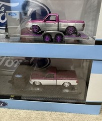 M2 Machines Hauler lot RAW SUPER CHASE 1987 Ford F-350 & 1995 Ranger 1 of 250