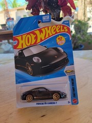 2026 Hot Wheels, Porsche 911 Carrera T, Black, #15/250, #1/5 Factory Fresh