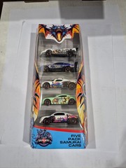 Circuit Samurai 5 Pack Diecast Cars Boley D5