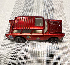 Hot Wheels Redline Metallic Diecast Toy Car w/ Flower Decals Vehicle Type Car