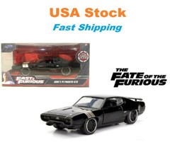 Fast And Furious, Dom’s Plymouth GTX, F8, JADA, Diecast Toy Car, 5.25″, 1:32 NIB