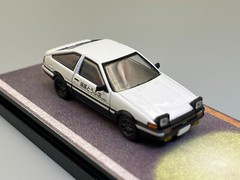 Initial D Takumi Fujiwara Toyota AE86 Panda Trueno Diorama