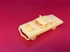 1/64 Scale 3D Printed 1973 Chevy Caprice Demo Derby Car For Diecast Diorama