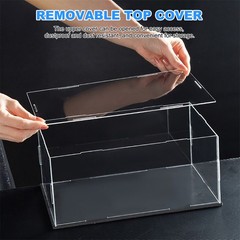 Clear Acrylic Display Case Box Collectibles Diecast 1/14 1/18 1/24 Dustproof