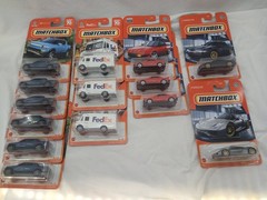 LMatchbox Lot of 14 Sealed Cars FedEx Rivian R1T Toyota MR2 Porsche Subaru