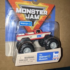 MONSTER JAM SPIN-MASTER WALMART EXCLUSIVE WALMART MUSEUM SAM WALTON’S FORD 2023