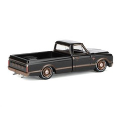 1/64 1972 Chevy C10 Lowrider, Black Bronze, GL Lowriders S7