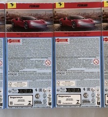 Lot of 2 – 2026 Hot Wheels Ferrari Red 5-Pack F40, SF90, Dino, 368, 12Cilindri