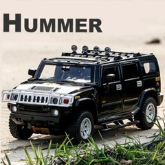 1/24 HUMMER H2 Alloy Car Model Diecasts & Toy Metal Off-road Vehicles Car Model