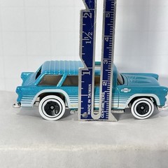 2025 HW GETAWAYS Exclusive CLASSIC ’55 NOMAD blue white Hot Wheels Car