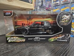 NIB DOM’S 25 YEARS FAST & FURIOUS BUICK® GRAND NATIONAL™ 1:24 DIE-CAST BY JADA®