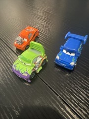 Disney Pixar Cars Mini Racers DJ Snot Rod Wingo 3-Pack Trouble Makers