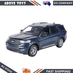 Motormax 1:24 Scale 2022 Ford Explorer XLT Blue Diecast Vehicle
