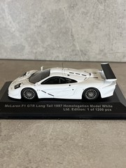 PALMA 1/43 McLaren F1 GTR Long tail 1997 Homologation White limited Model Car