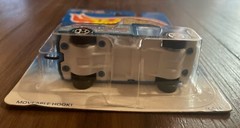 1996 Hot Wheels Blue/White Card #620 FORD TRANSIT WRECKER Blue w/Chrome 5 Spokes