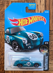 2017 Hot Wheels Porsche 356A Outlaw from the Nightburnerz series