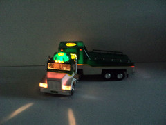 BP Oil Semi-Truck Race Car Carrier Limited Edition 1994 Toy 11 1/2″ Long