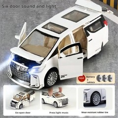 Pull Back Car Toy Kids Simulation Vehicle with Lights Sound Gift