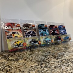 CAR TUNED Walgreens Series 2 Set of 5 out of 8 Diecast Cars 1/64 -1,4,5,7, and 8