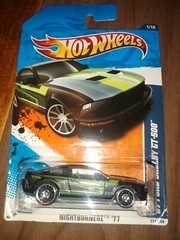 HOT WHEELS NIGHTBURNERZ 1/10 ’07 Ford Shelby GT-500, new