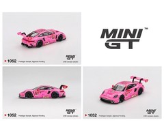 Mini GT Porsche 911 GT3 R #77 AO Racing ROXY 2024 IMSA Road America #1052 1/64