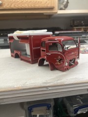 Budweiser Delivery Truck , Body And Cab 1/25 Scale