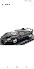 NEW 1/18 Ferrari F50 Hard Top 1995 Black Diecast Model Car KK Scale KKDC180982