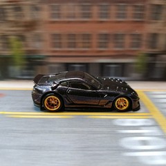 Hot Wheels FERRARI 599xx CHROME (WANGSTAR CUSTOM) Limited REAL RIDERS