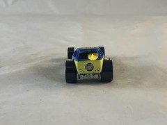 Hot Wheels Surf Crate 2004 Roll Patrol Blue and Yellow 5SPs