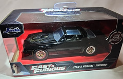 Fast And Furious Tego’s Pontiac Firebird T-Top JADA Diecast Toy Car 5″ 1:32