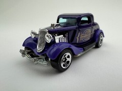 Hot Wheels Pinstripe Power Series 1 of 4 Cars 3-Window ’34 No 953 New Loose