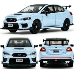 1/64 Scale Diecast Model Citroen JDM Subaru WRX STI S208 Paudi Car Miniature Toy