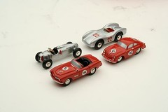 Schuco Piccolo | 4 CAR GIFT SET | Auto-Union – Mercedes Benz – BMW & Porsche
