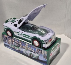 NEW 2025 Hess Holiday Stock Car Racers 2-IN-1 Set New In Box Sounds & Lights