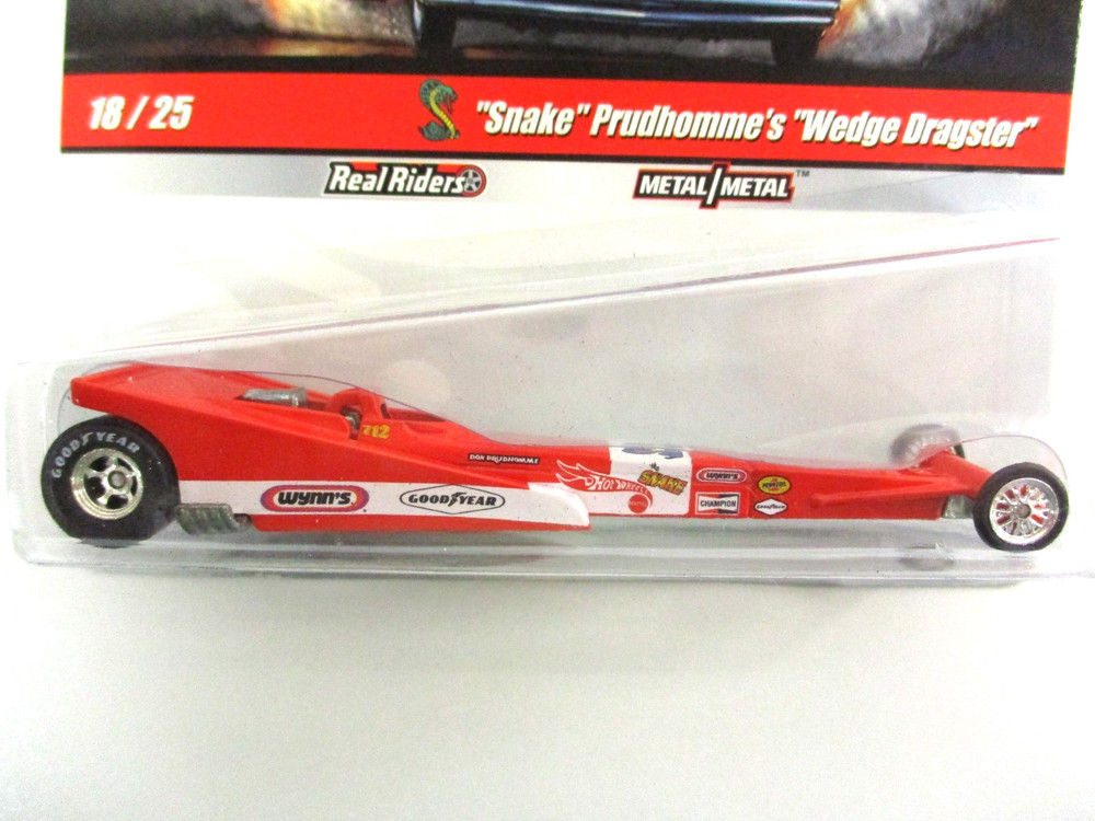 HOT WHEELS – DRAG STRIP DEMONS – DON “THE SNAKE” PRUDHOMME T/F WEDGE DRAGSTER