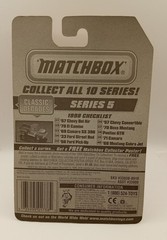Matchbox Bright Yellow ’70 Pontiac GTO 1:64 On Card Series 5 #38 1997