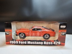NAPA FIRESTONE 69 FORD MUSTANG BOSS 429 RED HOT ROD DIECAST CROWN PREMIUMS 1:24