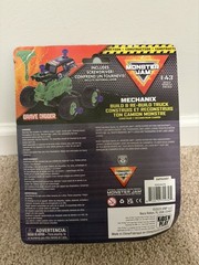 Monster Jam Grave Digger – Mechanix Build & Rebuild 1:43 Scale Monster Truck NIB