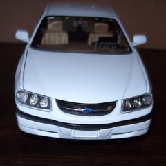1:24 1:25 POLICE CAR 2001 Chevy Impala -BLANK Unmarked with Accessories