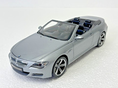 Rare * BMW M6 Convertible / Cabrio * Kyosho * 1/18 * Hard Top * Dark Gray * New