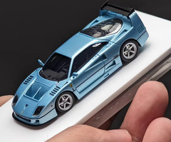 DMH 1:64 Farali F40 GTE Super Run Resin Car Model Decoration Collection