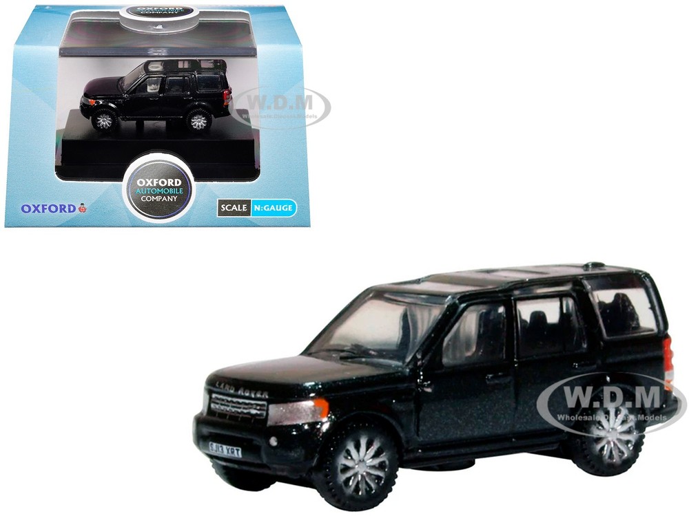 LAND ROVER DISCOVERY 4 RHD SANTORINI BLACK 1/148 (N) SCALE CAR BY OXFORD NDIS002