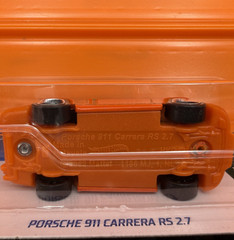 Hot Wheels PORSCHE 911 CARRERA RS 2.7 / 2023 white orange yellow red Lot of 4