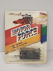 Vintage Motor Force Diecast Stalin Tank – New in Package (NIP)