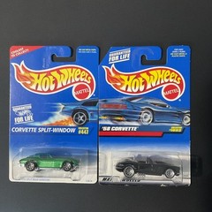 Hot Wheels – ’63 Corvette Split Window Coupe -Collector #447, 58 Corvette #1092