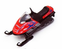 5.5″ Kinsfun Snow Turbo Diecast Model Toy Pull Back Action Orange