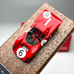 DMH 1/64 Scale 330 P4 1967 24 Hours Le Mans Endurance Race Resin Model Car Gifts