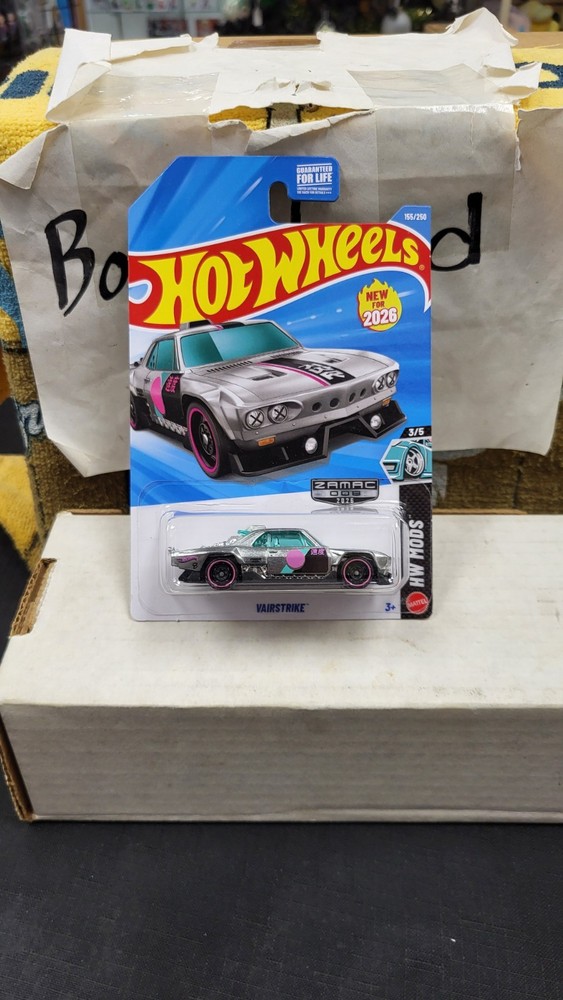 NIB 2026 VAIRSTRIKE ZAMAC HW MODS HOT WHEELS 1/64 #3/5 155/250