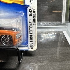 Hot Wheels 2003 First Editions Switchback Pickup Truck Diecast Orange Black🔥🔥